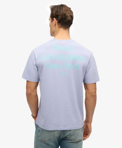 Herren Core City T-shirt mit Logo - Größe: S - Superdry - Modalova