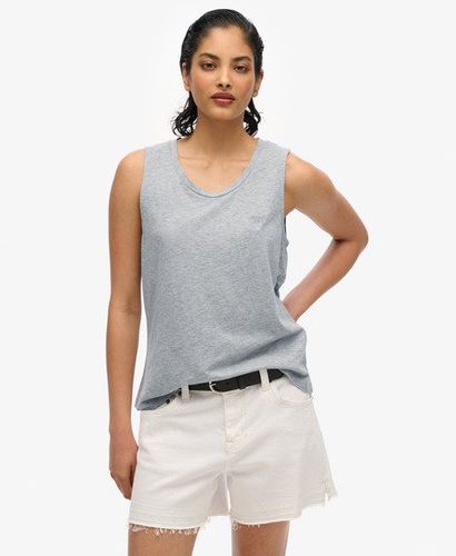Women's Tanktop mit Weitem Rundhalsausschnitt - Größe: 38 - Superdry - Modalova