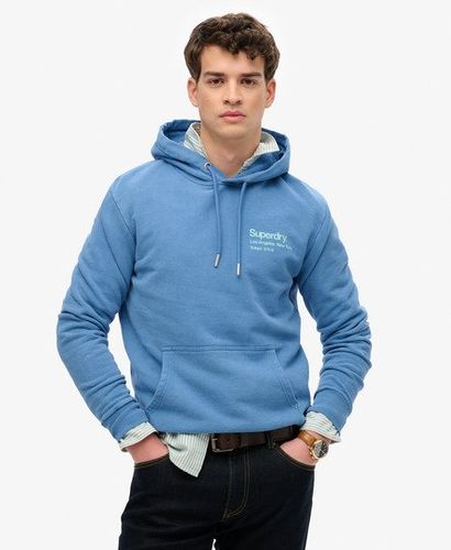 Herren Core City Hoodie mit Logo - Größe: Xxxl - Superdry - Modalova