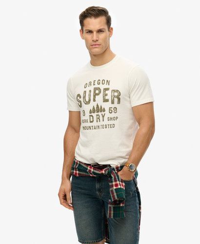 Herren Work Shop T-shirt - Größe: XL - Superdry - Modalova