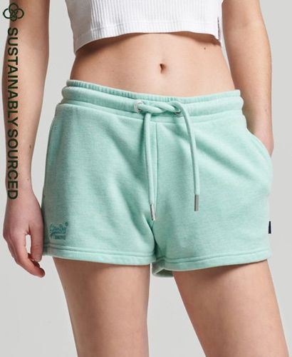 Damen Jersey-Shorts aus Bio-Baumwolle mit Vintage Logo - Größe: 40 - Superdry - Modalova