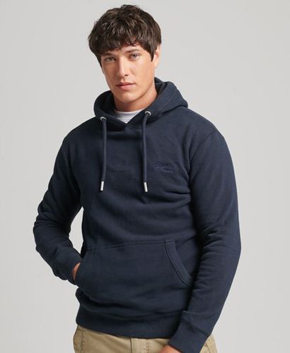 Men's Essential Hoodie aus Bio-Baumwolle mit Logo - Größe: S - Superdry - Modalova