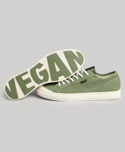Herren Vegane Canvas Low-top Sneaker - Größe: 43 - Superdry - Modalova