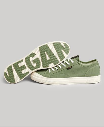 Men's Vegane Canvas Low-Top Sneaker - Größe: 43 - Superdry - Modalova