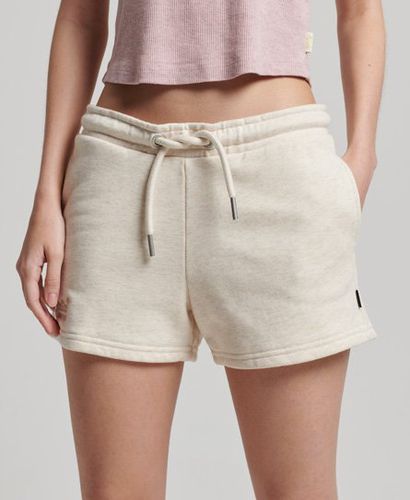 Women's Jersey-Shorts mit Aufgesticktem Vintage-Logo - Größe: 40 - Superdry - Modalova