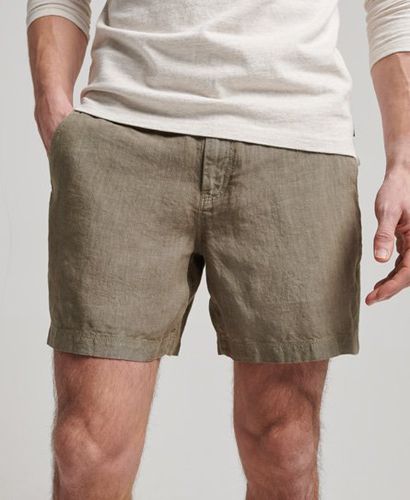 Herren Shorts aus überfärbtem Leinen - Größe: Xxl - Black Friday & weitere Preisnachlässe - Superdry - Modalova