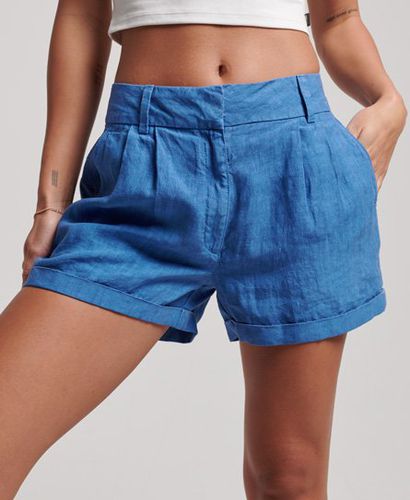 Damen Shorts Aus Leinen, , Größe: 36 - Xmas deals - Superdry - Modalova