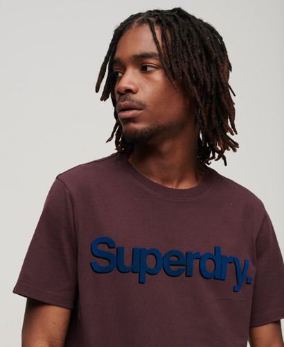 Men's Klassisches Core T-Shirt mit Logo - Größe: XL - Superdry - Modalova