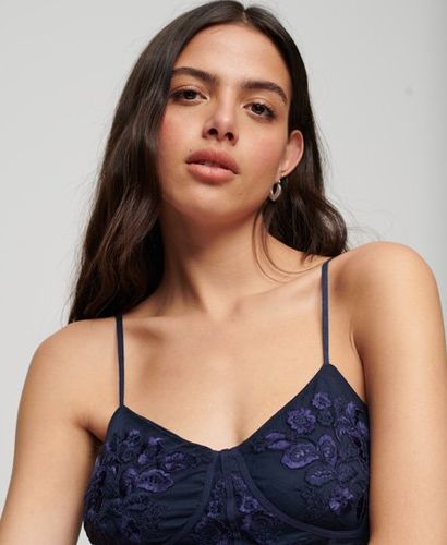 Bustier à Fleurs Brodées Taille: 44 - Superdry - Modalova