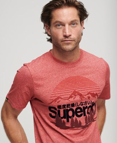 Men's Core Logo Great Outdoors T-Shirt - Größe: XL - Superdry - Modalova