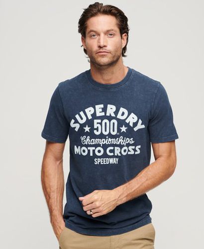 Herren Vintage Americana T-Shirt mit Grafik - Größe: Xxl - Superdry - Modalova