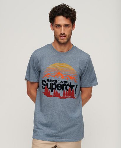 Men's Core Logo Great Outdoors T-Shirt - Größe: S - Superdry - Modalova