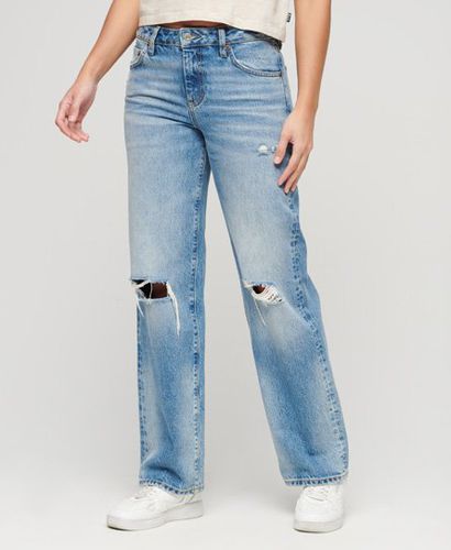 Women's Jeans aus Bio-Baumwolle mit Mittlerer Leibhöhe - Größe: 28/32 - Superdry - Modalova