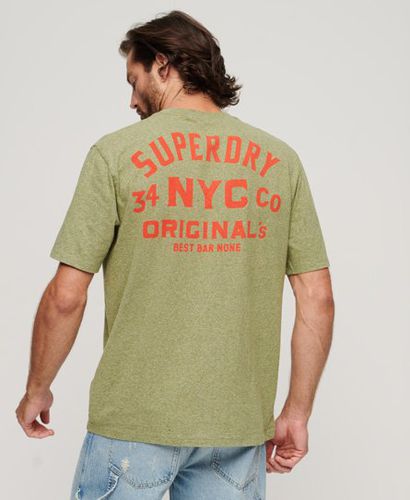 Herren Workwear T-Shirt Grafikdruck, Größe: S - Superdry - Modalova