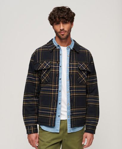 Herren und Surplus Hemdjacke mit Karomuster Kariert, Größe: L - Superdry - Modalova