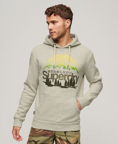 Sweat à Capuche à Logo Imprimé Great Outdoors Taille: L - Superdry - Modalova