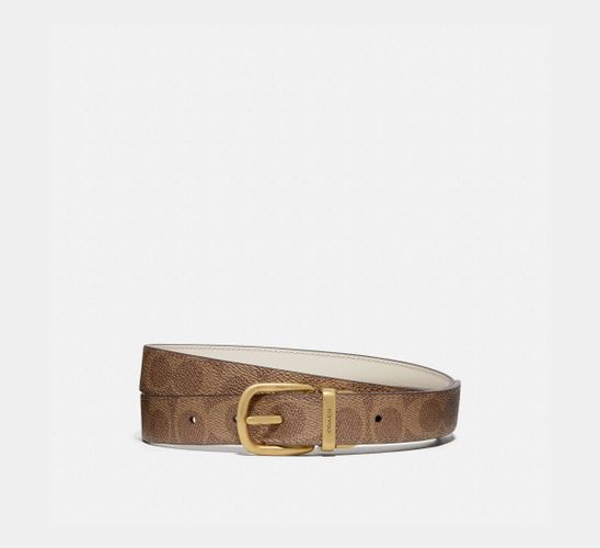 Ceinture réversible avec boucle harnais, 25 mm - COACH - Modalova