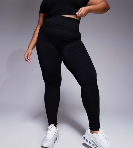 Curve - Legging de sport ctel sans coutures  logo - 4505 - Modalova