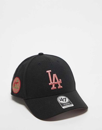 Casquette minimaliste LA Dodgers avec écusson contrastant - 47 Brand - Modalova