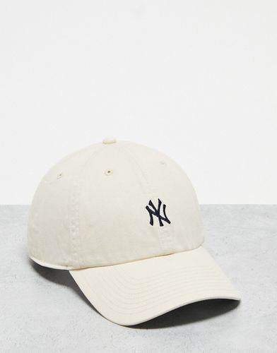 NY Yankees - Casquette minimaliste avec mini logo - Écru - 47 Brand - Modalova
