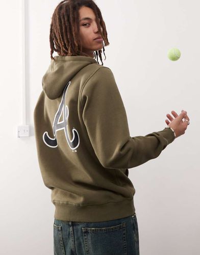 Sweat à capuche avec motif Oaklands au dos - Kaki - 47 Brand - Modalova