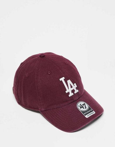 Los Angeles Dodgers - Casquette - Bordeaux délavé - 47 Brand - Modalova