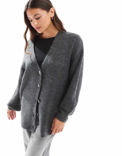 Cotton On - Gilet oversize - Anthracite chiné - Cotton:on - Modalova