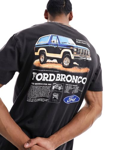 Cotton On - T-shirt décontracté à motif Ford Bronco graphique - délavé - Cotton:on - Modalova