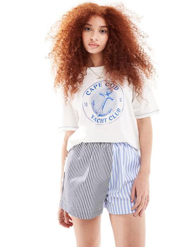 Cotton On - T-shirt oversize à imprimé Cape Cod rétro - Cotton:on - Modalova