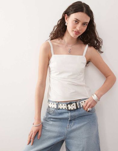 Caraco tiss  dos ouvert avec bretelles - Collusion - Modalova