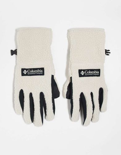 Helvetia II - Gants en imitation peau de mouton - Taupe foncé - Columbia - Modalova