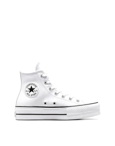 Chuck Taylor All Star Lift Hi - Baskets montantes en cuir  semelle plateforme - Converse - Modalova