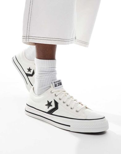 Star Player 76 Ox Premium - Baskets en toile avec détail contrastant - /noir - Converse - Modalova