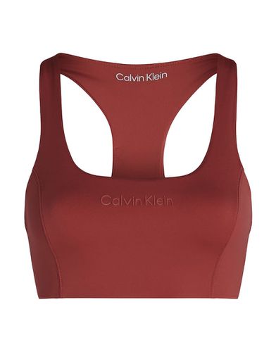 Brassière de sport maintien intermédiaire - Rouge - Calvin Klein - Modalova