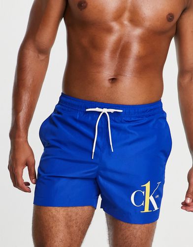 CK One - Short de bain en polyester - - MBLUE - Calvin Klein - Modalova