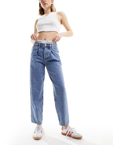 Jean baggy - Délavage moyen - Calvin Klein Jeans - Modalova