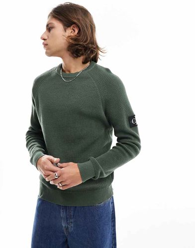 Pull avec écusson - thym - Calvin Klein Jeans - Modalova