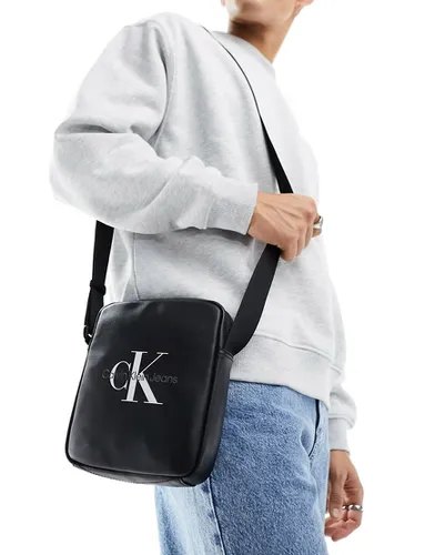 Sacoche souple à monogramme - Calvin Klein Jeans - Modalova