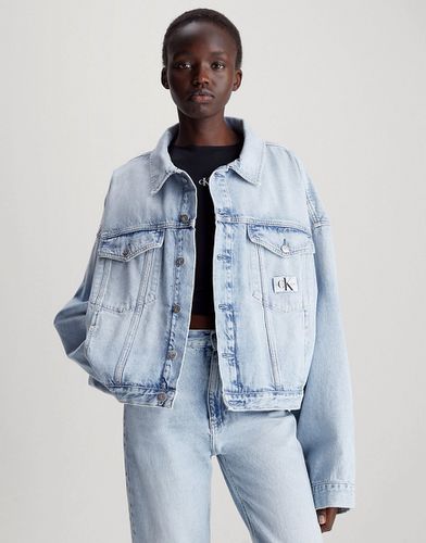 Veste en jean décontractée - clair - Calvin Klein Jeans - Modalova