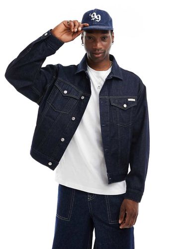 Veste en jean décontractée - Indigo - Calvin Klein Jeans - Modalova