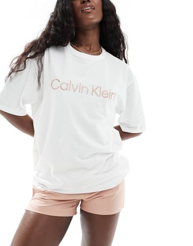 Pure Cotton - Ensemble short et t-shirt - Calvin Klein - Modalova