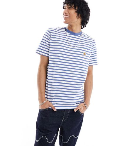 Seidler - T-shirt à poche - Bleu - Carhartt Wip - Modalova