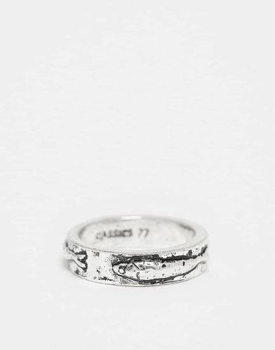 Bague avec poissons gravs - Classics 77 - Modalova