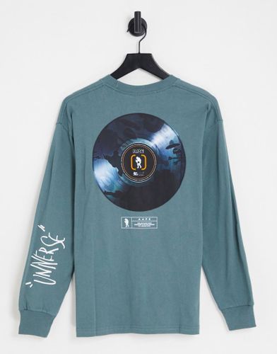 AAPE by A Bathing Ape - Top à manches longues avec imprimé Hip Hop Vinyl au dos - Aape By A Bathing Ape® - Modalova