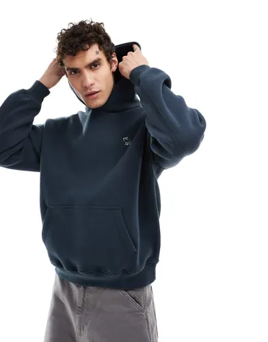 Sweat à capuche avec broderie logo emblématique - Abercrombie & Fitch - Modalova