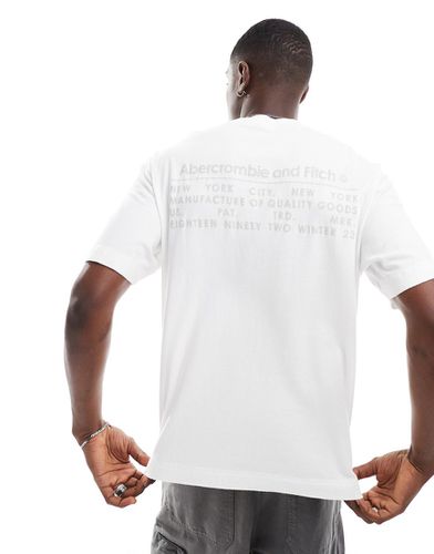 T-shirt oversize à logo style vintage - Abercrombie & Fitch - Modalova