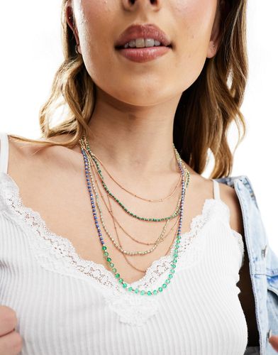 Collier multi-rangs orné de perles - Accessorize - Modalova