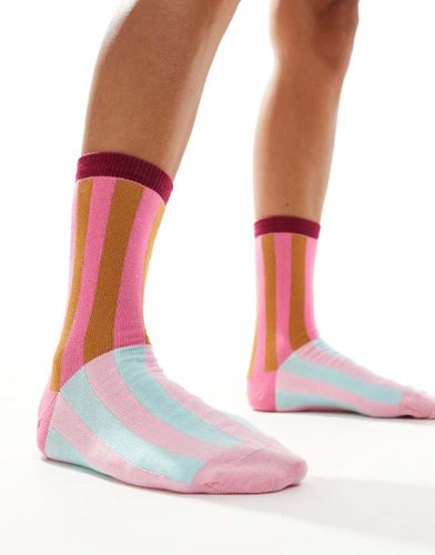 Chaussettes à rayures vives - Accessorize - Modalova