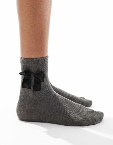 Chaussettes avec naud - Accessorize - Modalova