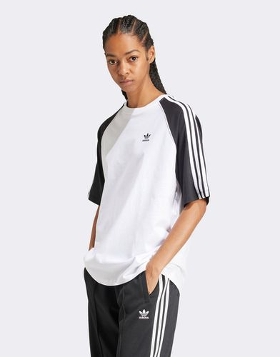 T-shirt oversize color-block - Adidas Originals - Modalova